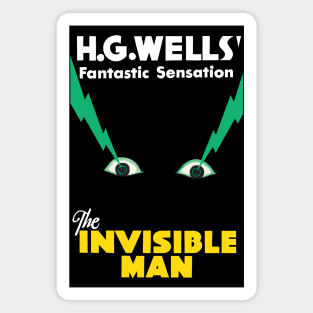 The Invisible Man Movie Poster Magnet